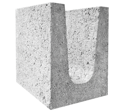 Meia Canaleta 14X19X19